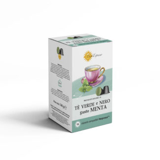 Green and black mint flavor Tea