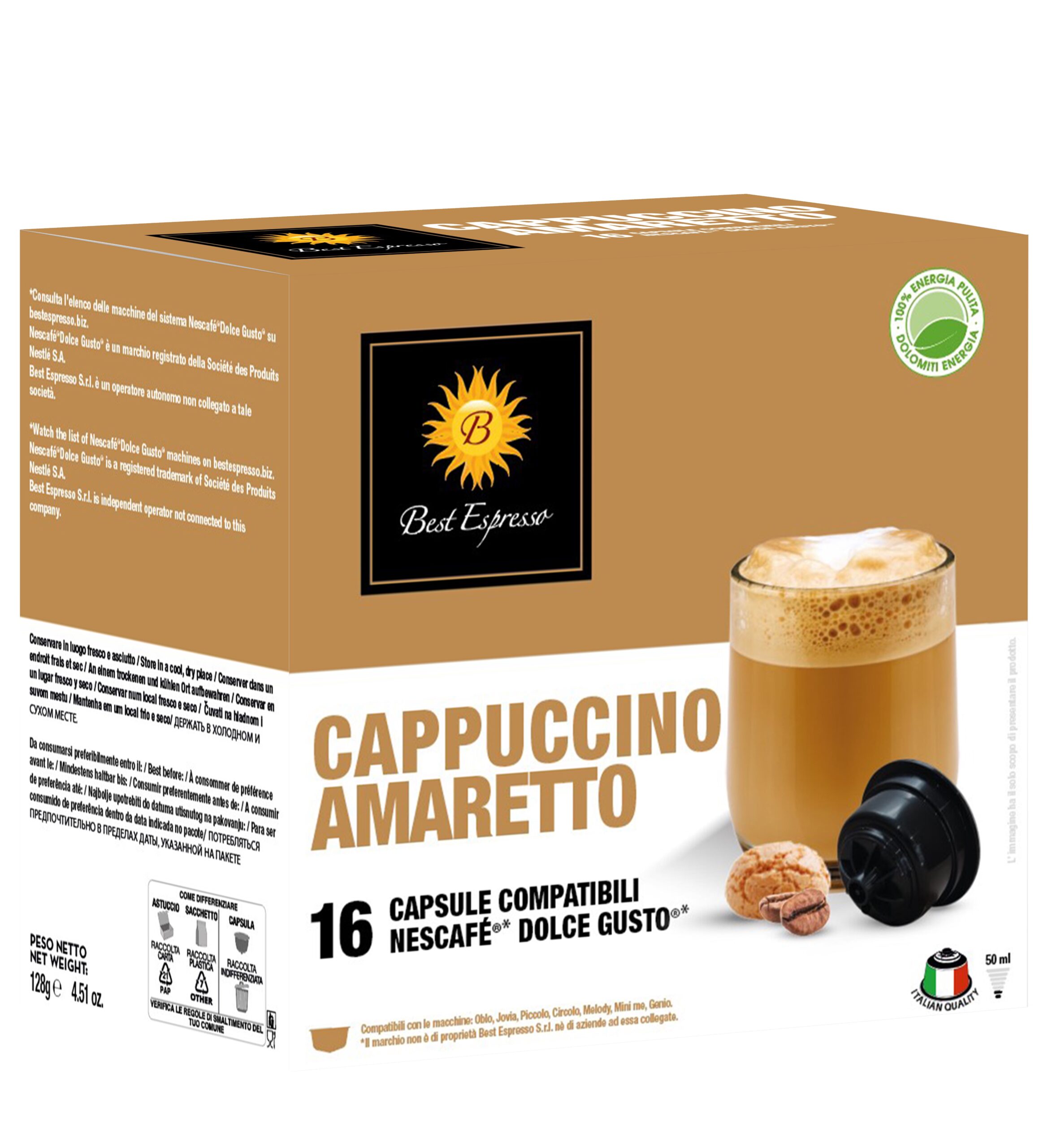 Dolce Gusto - Amaretto cappuccino