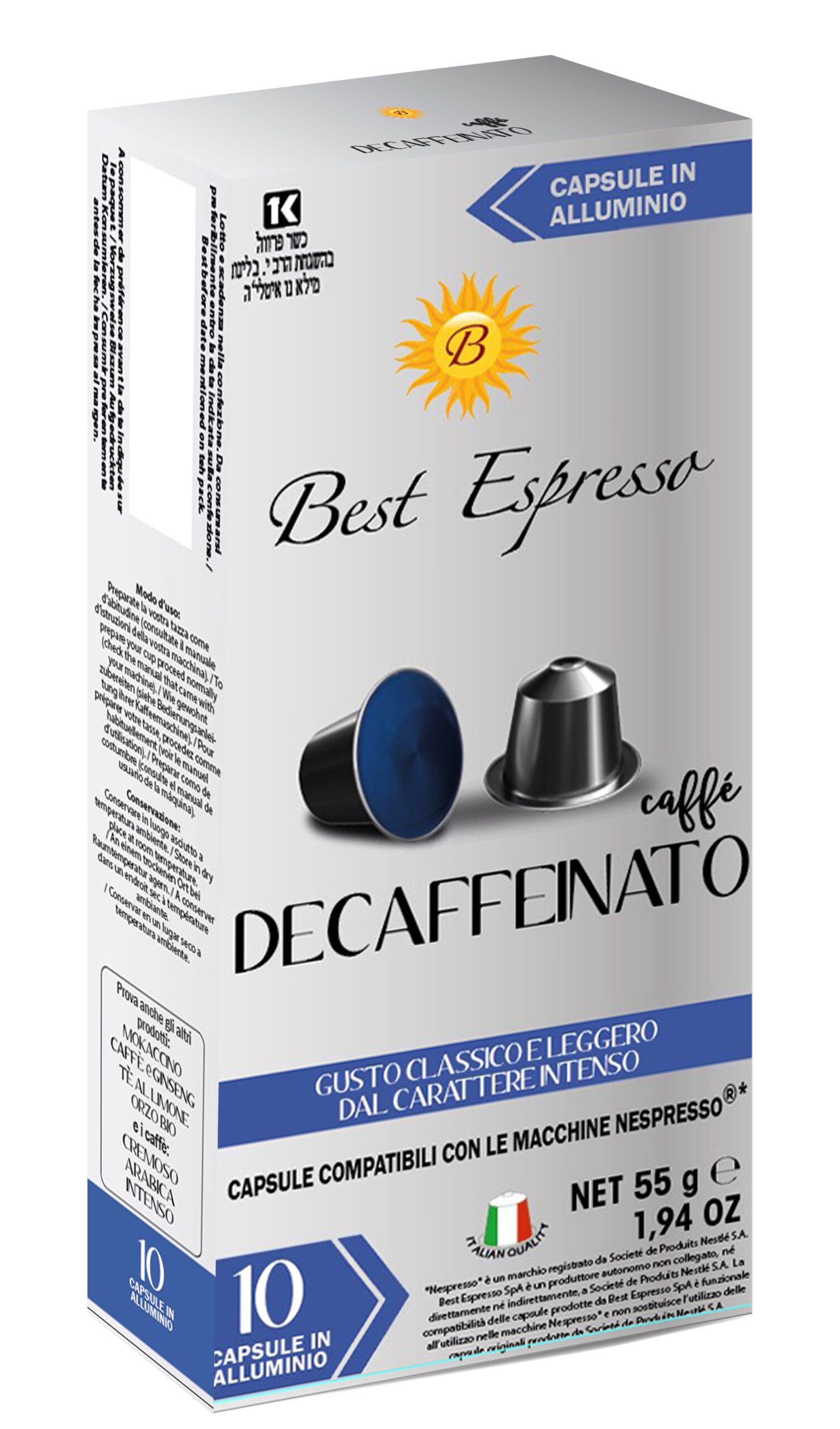 Aluminium - Entkoffeiniert