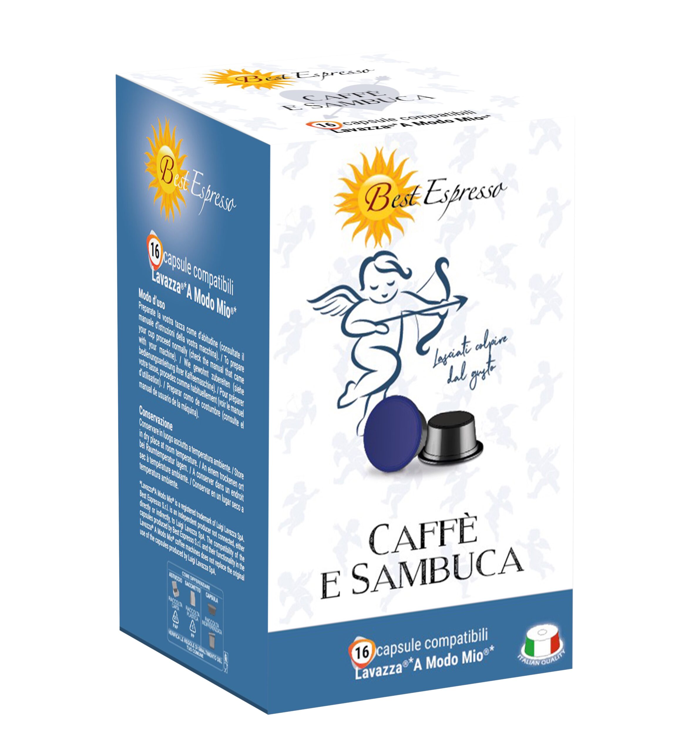 Cupido - Kaffee und Sambuca