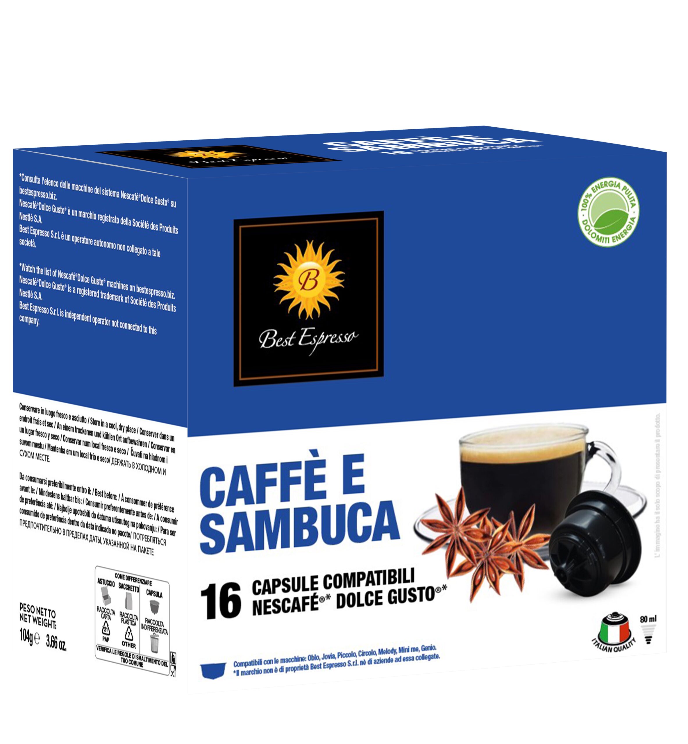 Dolce Gusto - Caffè E Sambuca